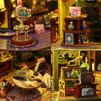 Holo Magic City wooden miniature house project for a shared Christmas build