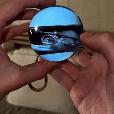 Memory Capsul Video Crystal Ball 3D Memory Orb