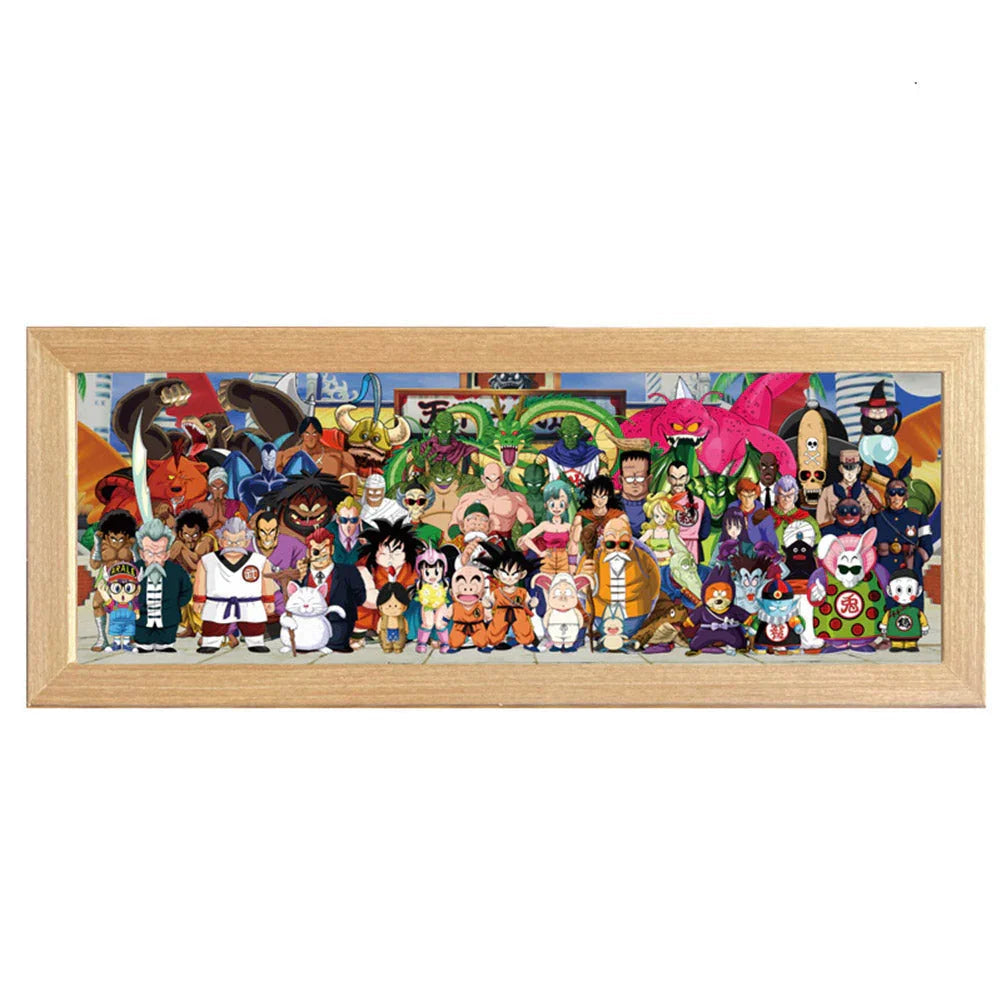 Anime Legends Acrylic Family Photo (LED Light)
