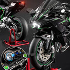 Ninja H2R 1:6 remote control motorcycle with smoke effects for interactive play beyond shelf display