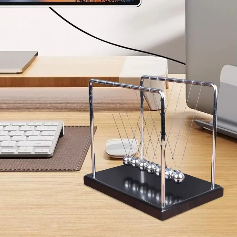 Newton Cradle Executive Desk Physics Demonstrator