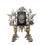 Titan Guardian metal puzzle screw assembly detail for builders seeking a no glue mecha model kit