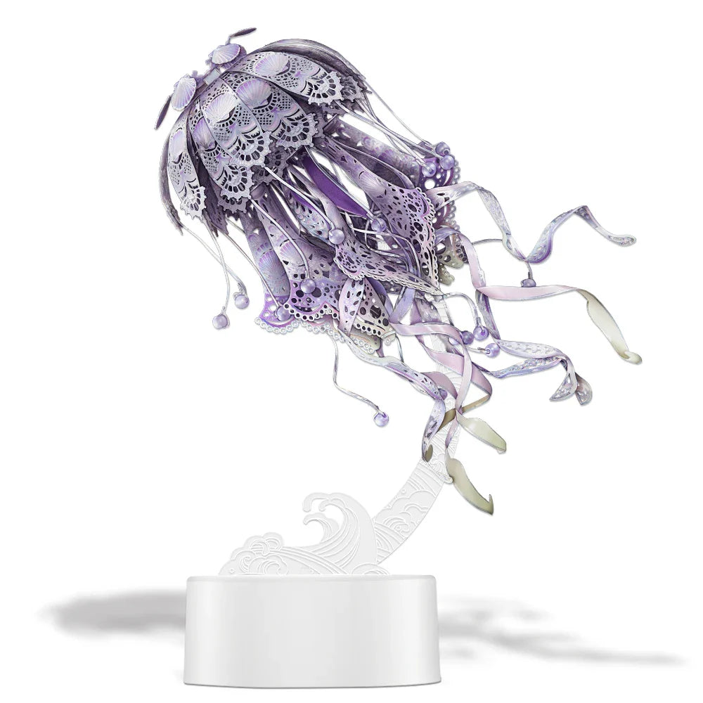 3D Metal Puzzle Jellyfish Kit