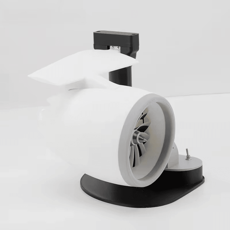 JetEngine Humidifier Fan - Aviation-Inspired Desktop Companion