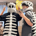 Dinosaur Skeleton Costume Set Dress up Clothing Plush Toys Party