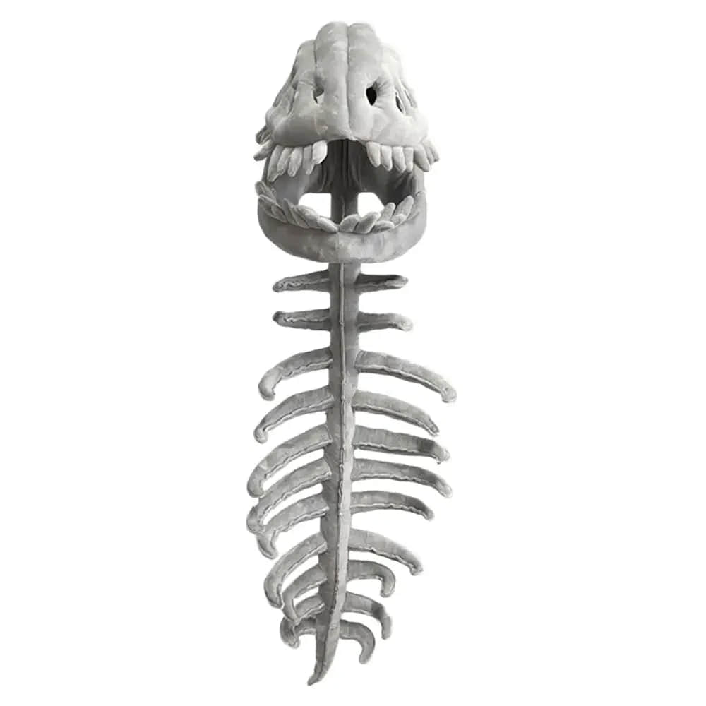 Dinosaur Skeleton Costume Set Dress up Clothing Plush Toys Party