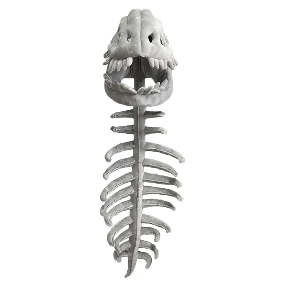 Dinosaur Skeleton Costume Set Dress up Clothing Plush Toys Party