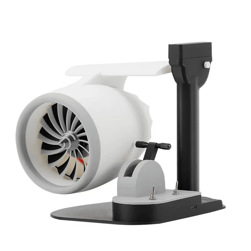 JetEngine Humidifier Fan - Aviation-Inspired Desktop Companion