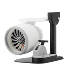 JetEngine desktop companion with built-in ultrasonic atomization for a themed desk mist display