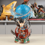 Goku Spirit Bomb figurine for anime collections, a 23 cm hand-painted PVC and resin fixed-pose display statue