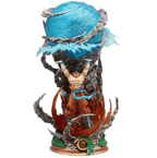 23 cm Goku figurine in PVC and resin, designed as a fixed-pose Dragon Ball collectible for a display shelf