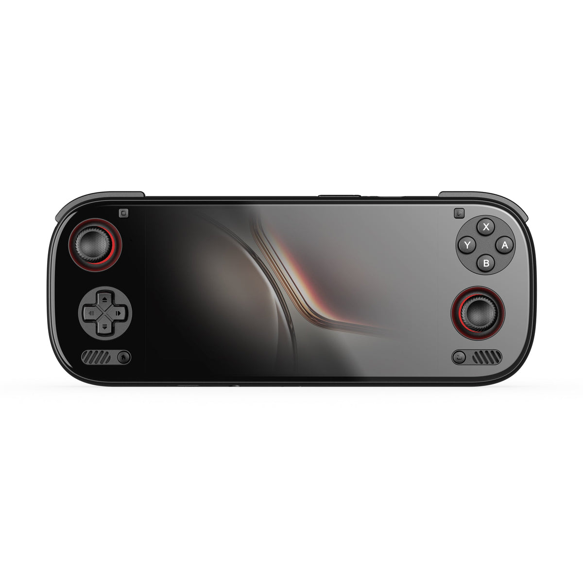 Black Odin 3 handheld front view — Gearfinch