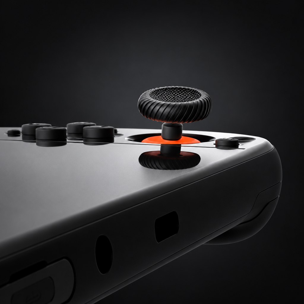 Hall joystick detail illustration