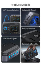 Stand, orientation and portable body details