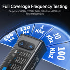 Five selectable test frequencies