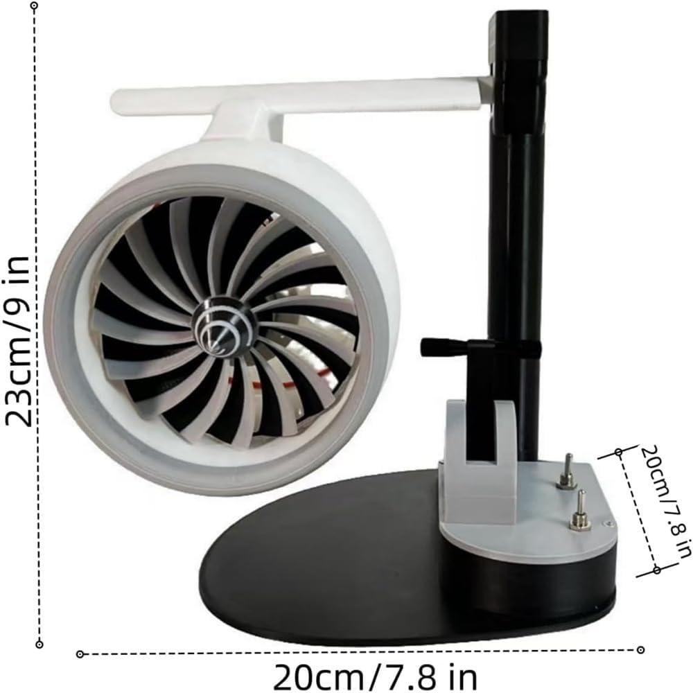 JetEngine Humidifier Fan - Aviation-Inspired Desktop Companion