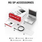 Platinum handheld with cable, screen protector and manual