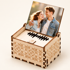 Personalized Photo & Voice Music Box, Photo and audio, example design