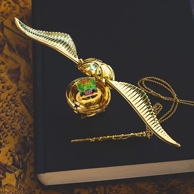 Magical Harry Potter Golden Snitch Ring Box