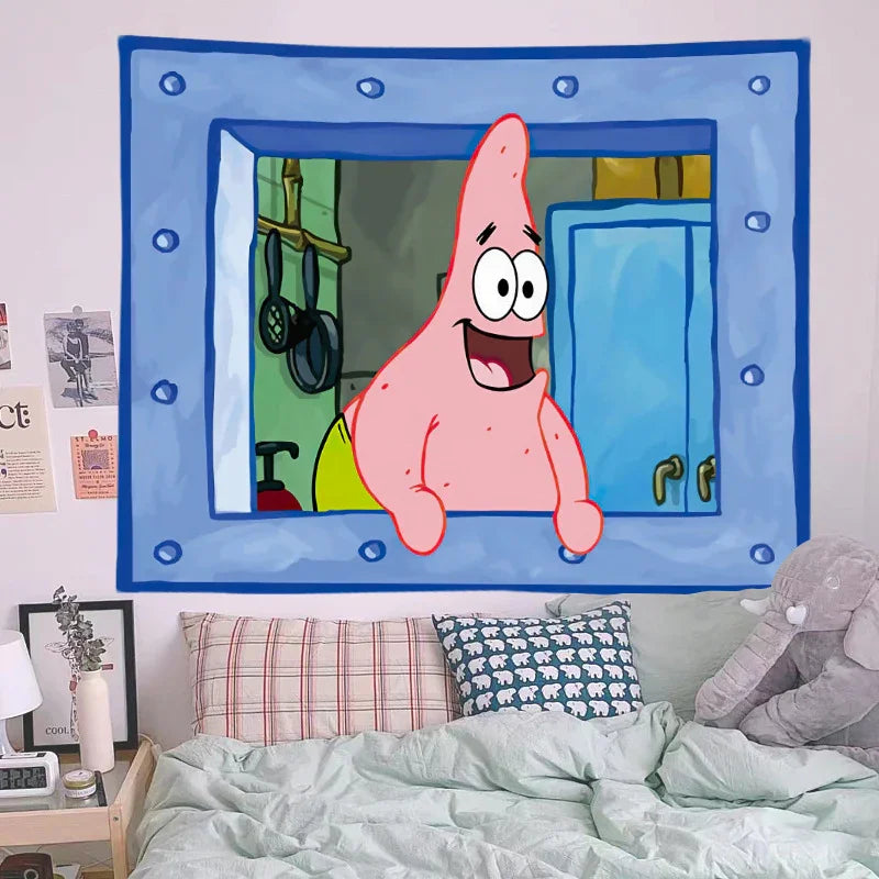 Squidward "Look at You" Wall Tapestry