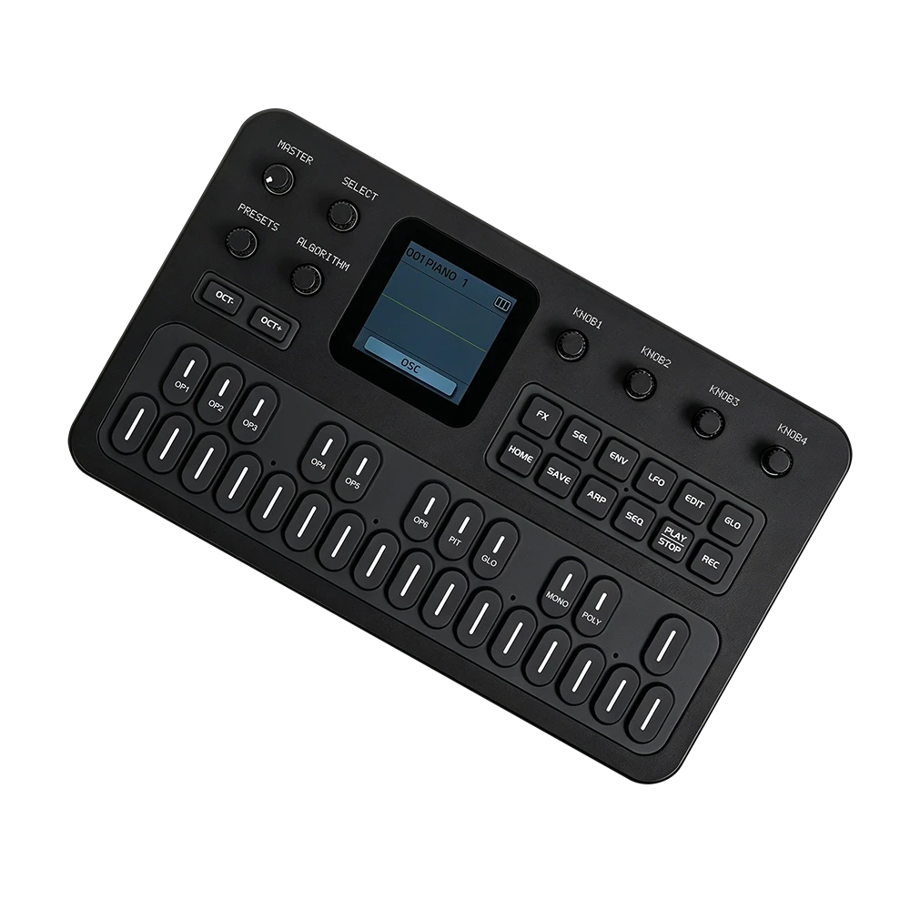 Black FM-1 angled top view