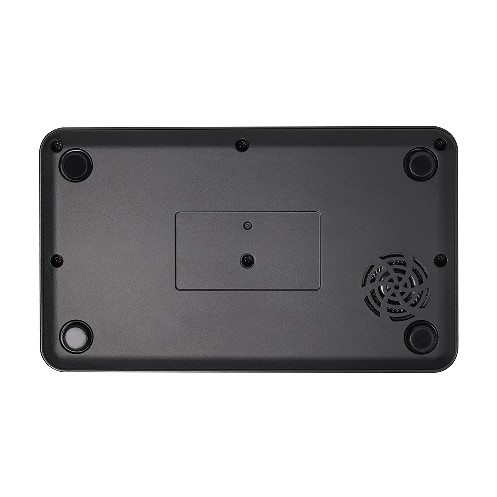 Underside of the FM-1 with speaker grille