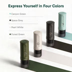 OutIn Nano 2 color options: Canyon Green, Space Gray, Pearl White and Forest Green