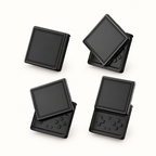 Four screen positions showing the swivel mechanism