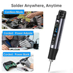 Cordless and USB-powered soldering examples