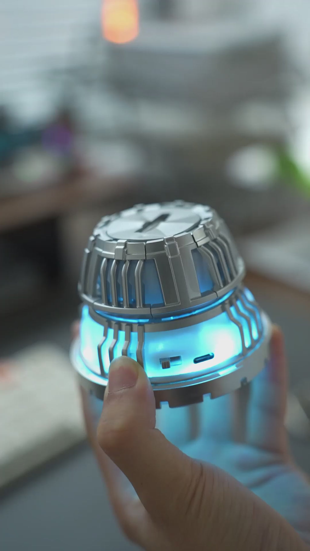 Iron Man MK3 Arc Reactor LED Display Light — product video