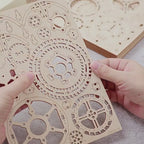 Spherical Tourbillon Chronograph - Mechanical Wooden Clock Kit — product video