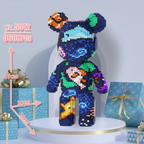 3688-piece bear micro building blocks set for a 10 to 15 hour advanced assembly project