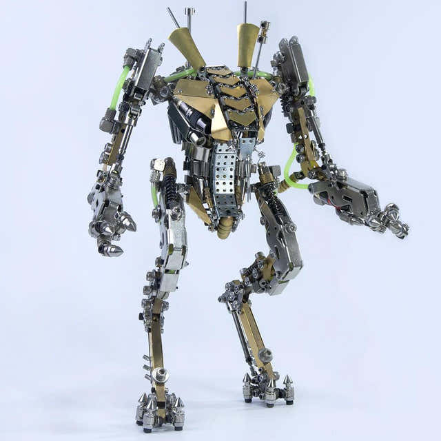 XIA-A joints lights 3D metal puzzle for an advanced 1300+ piece mechanical assembly challenge — Gearfinch