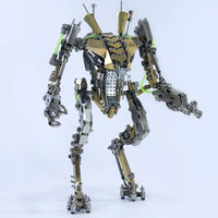 DIY XIA-A Metal Future Mech Model with Articulated Joints & Lights