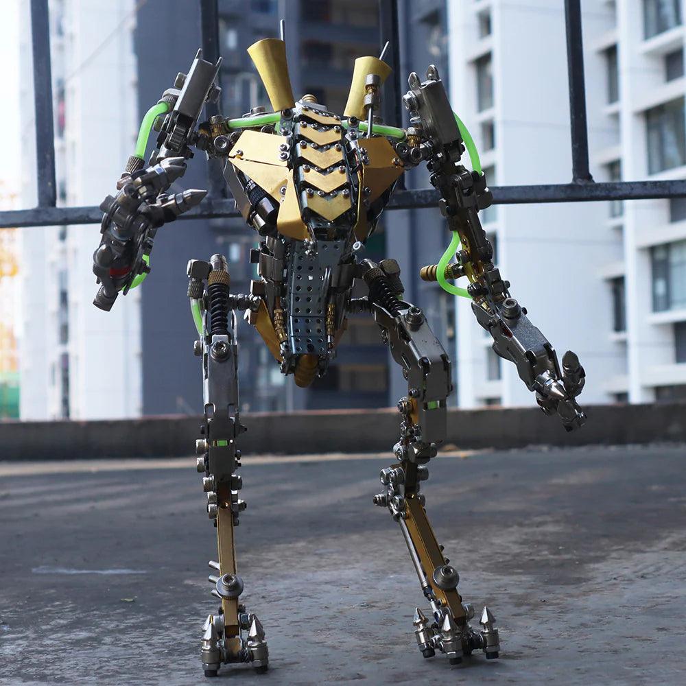 DIY XIA-A Metal Future Mech Model with Articulated Joints & Lights