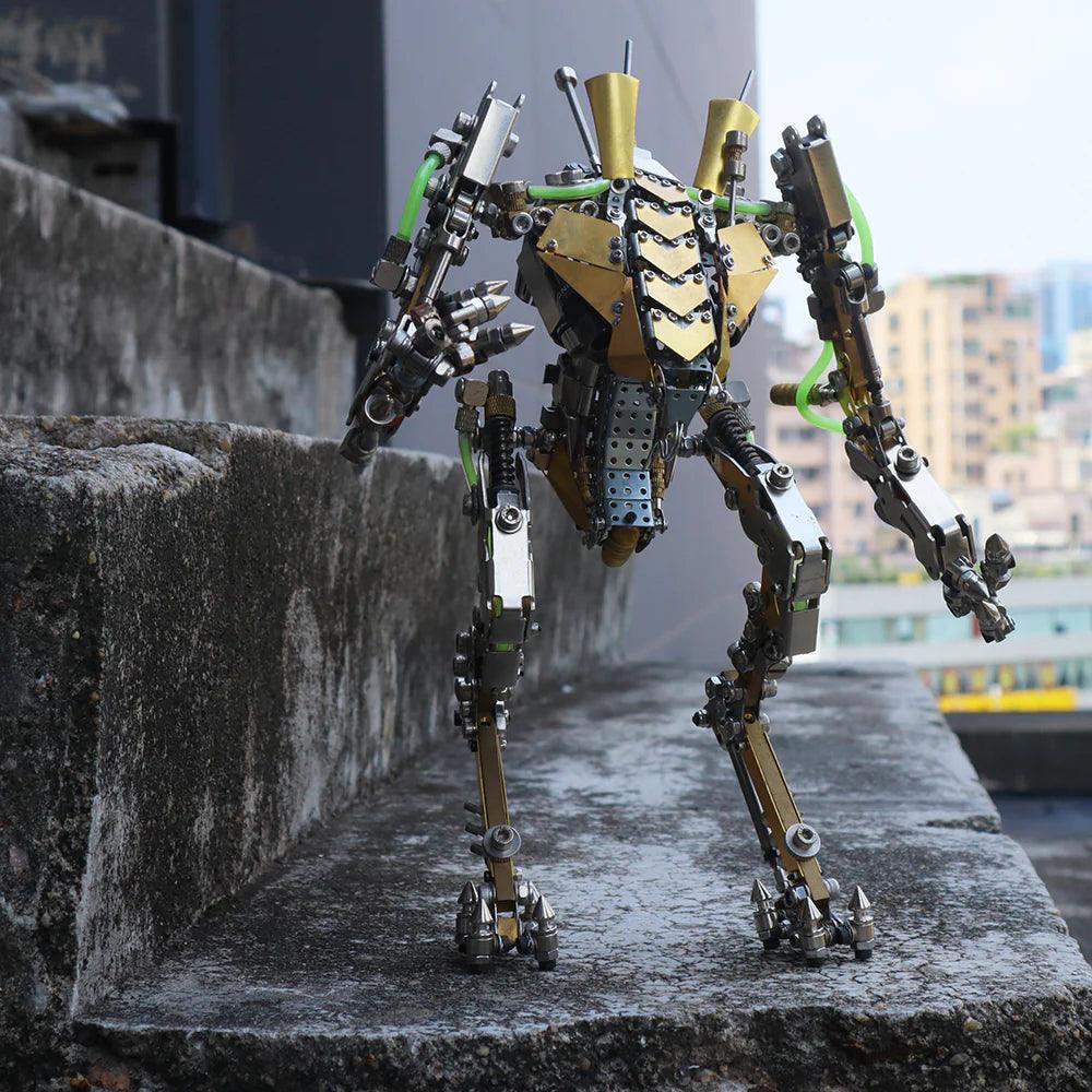 DIY XIA-A Metal Future Mech Model with Articulated Joints & Lights