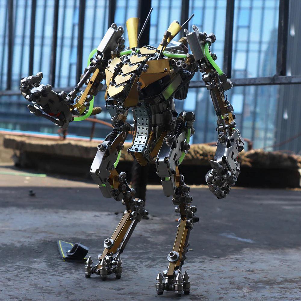 DIY XIA-A Metal Future Mech Model with Articulated Joints & Lights