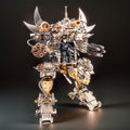 Titan Guardian Mecha Watch Stand - 3D Metal Puzzle