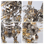Titan Guardian screw assembly metal puzzle with layered stainless steel, iron and copper details