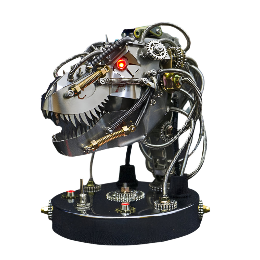 CHRONOS PREDATOR Steampunk T-Rex Head Mechanical Model Kit