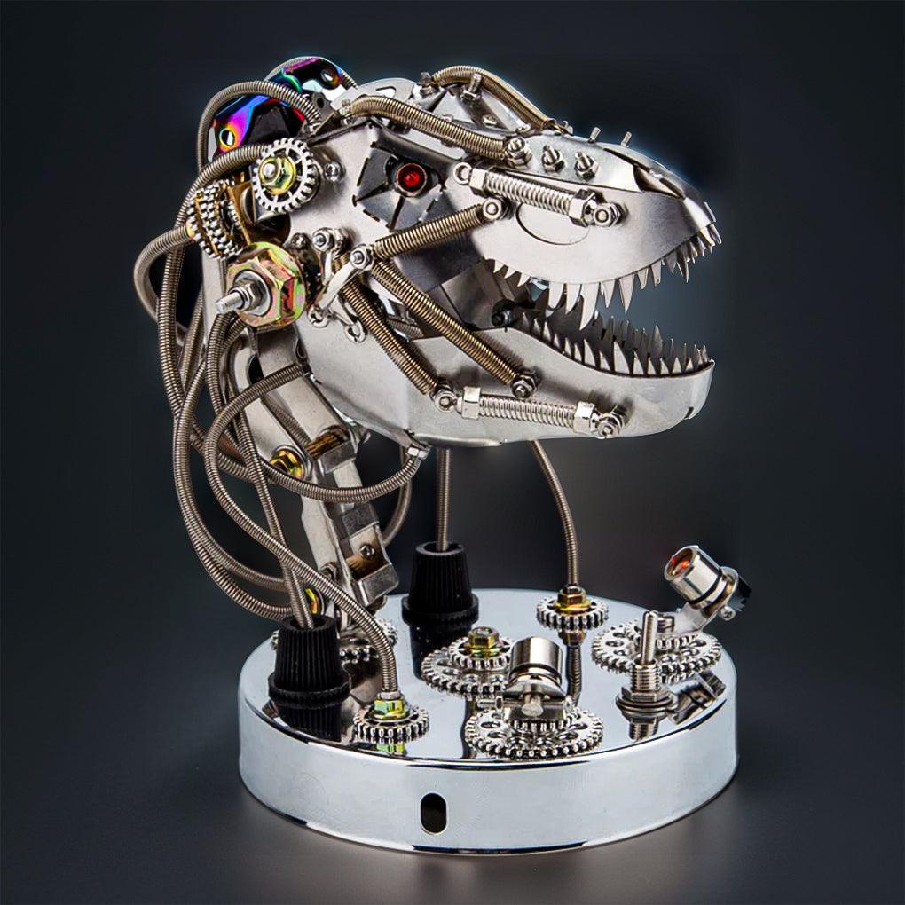 CHRONOS PREDATOR Steampunk T-Rex Head Mechanical Model Kit