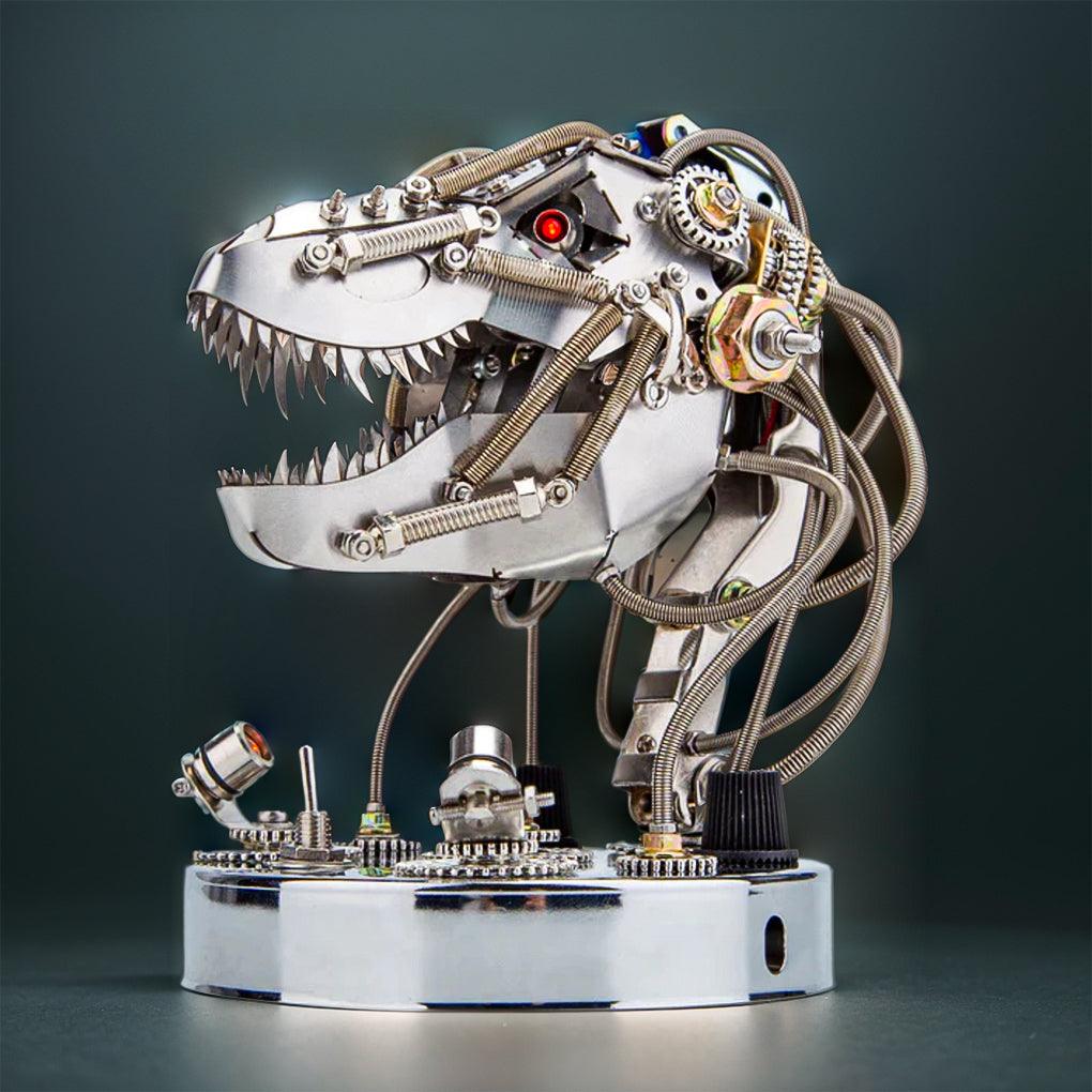 CHRONOS PREDATOR Steampunk T-Rex Head Mechanical Model Kit