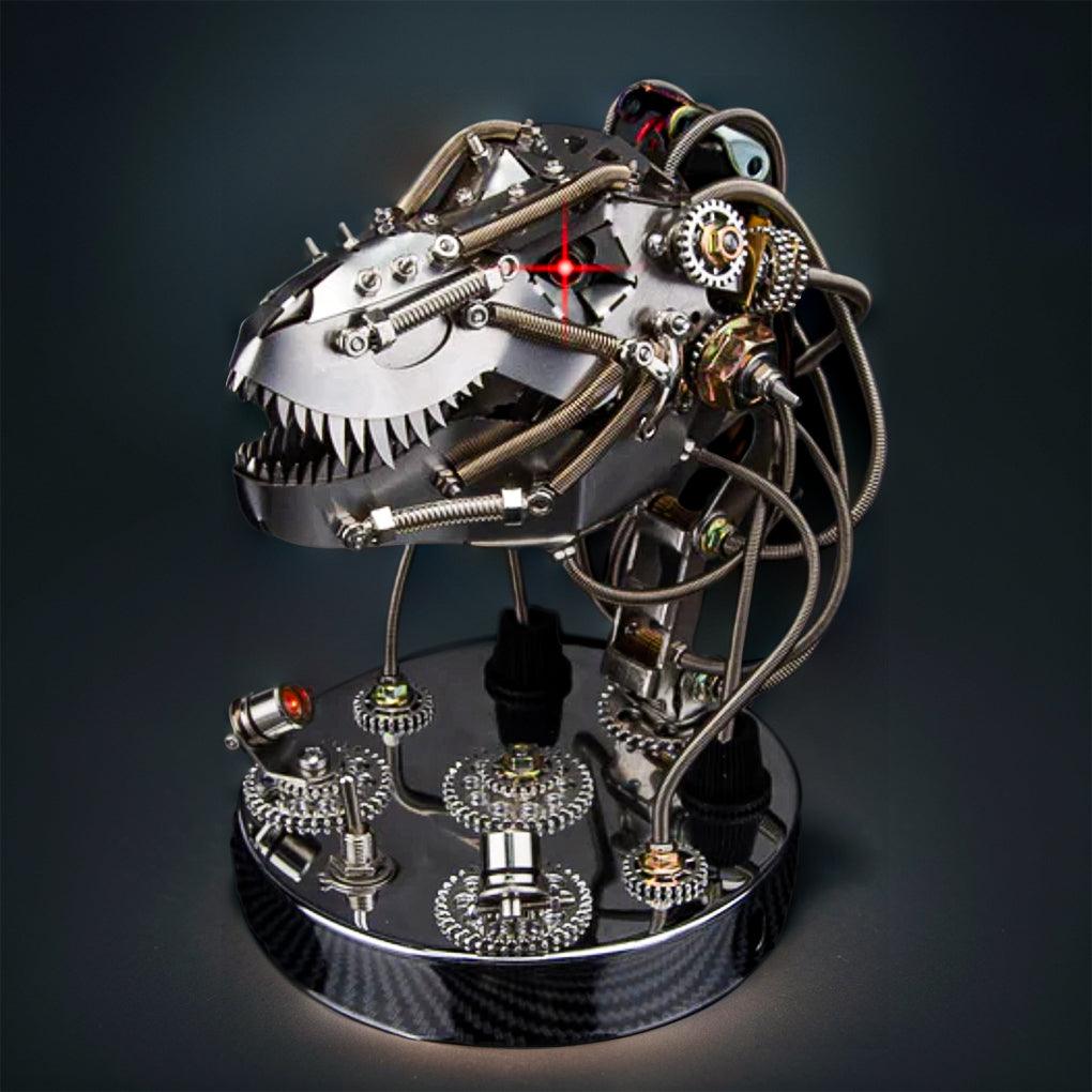 CHRONOS PREDATOR Steampunk T-Rex Head Mechanical Model Kit