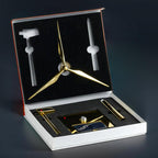 Model golden windmill assembly hardware for a mechanical display build