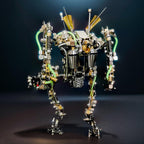 1300+ piece XIA-A 3D metal puzzle kit with stainless steel and copper components for patient builders