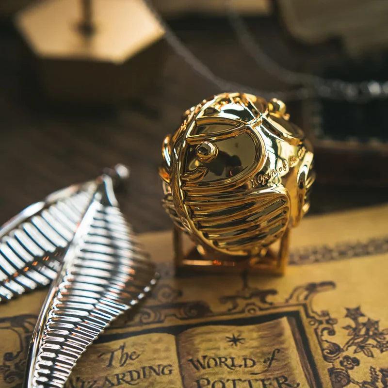 Magical Harry Potter Golden Snitch Ring Box