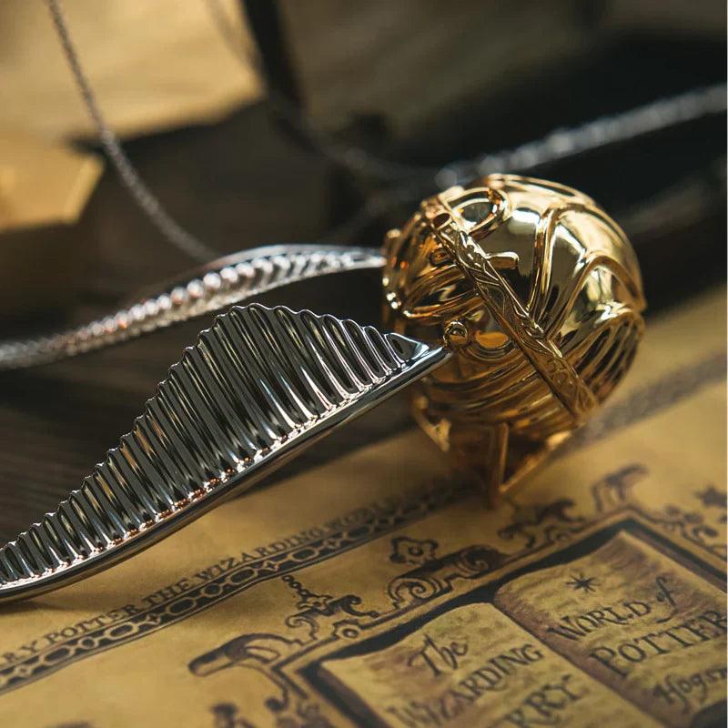 Magical Harry Potter Golden Snitch Ring Box