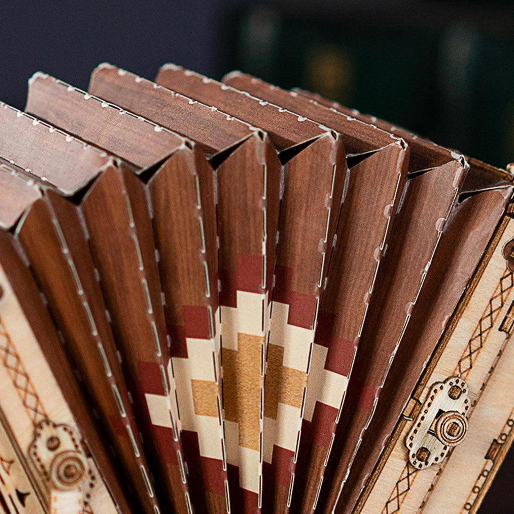 Melodic Accordion - Musical Wooden Model Kit