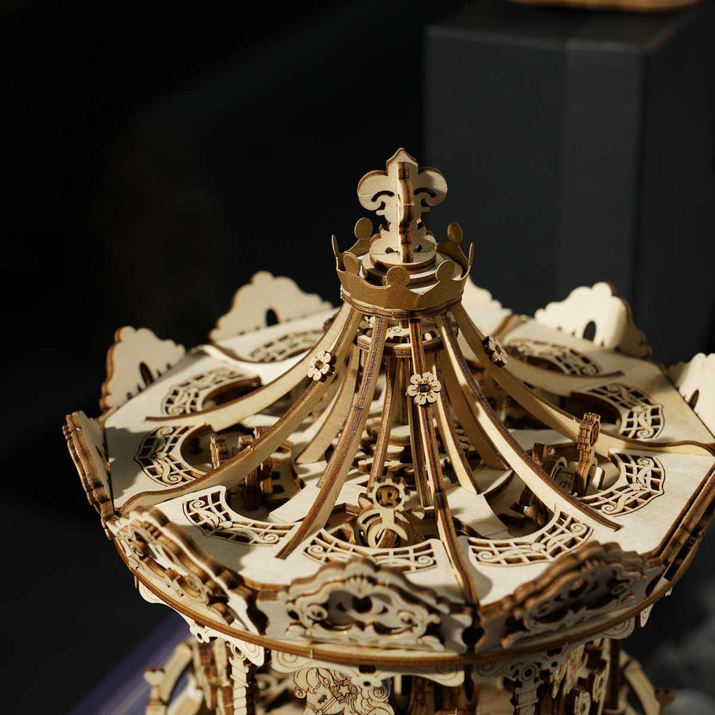 Romantic Carousel Dream - 3D Wooden Puzzle