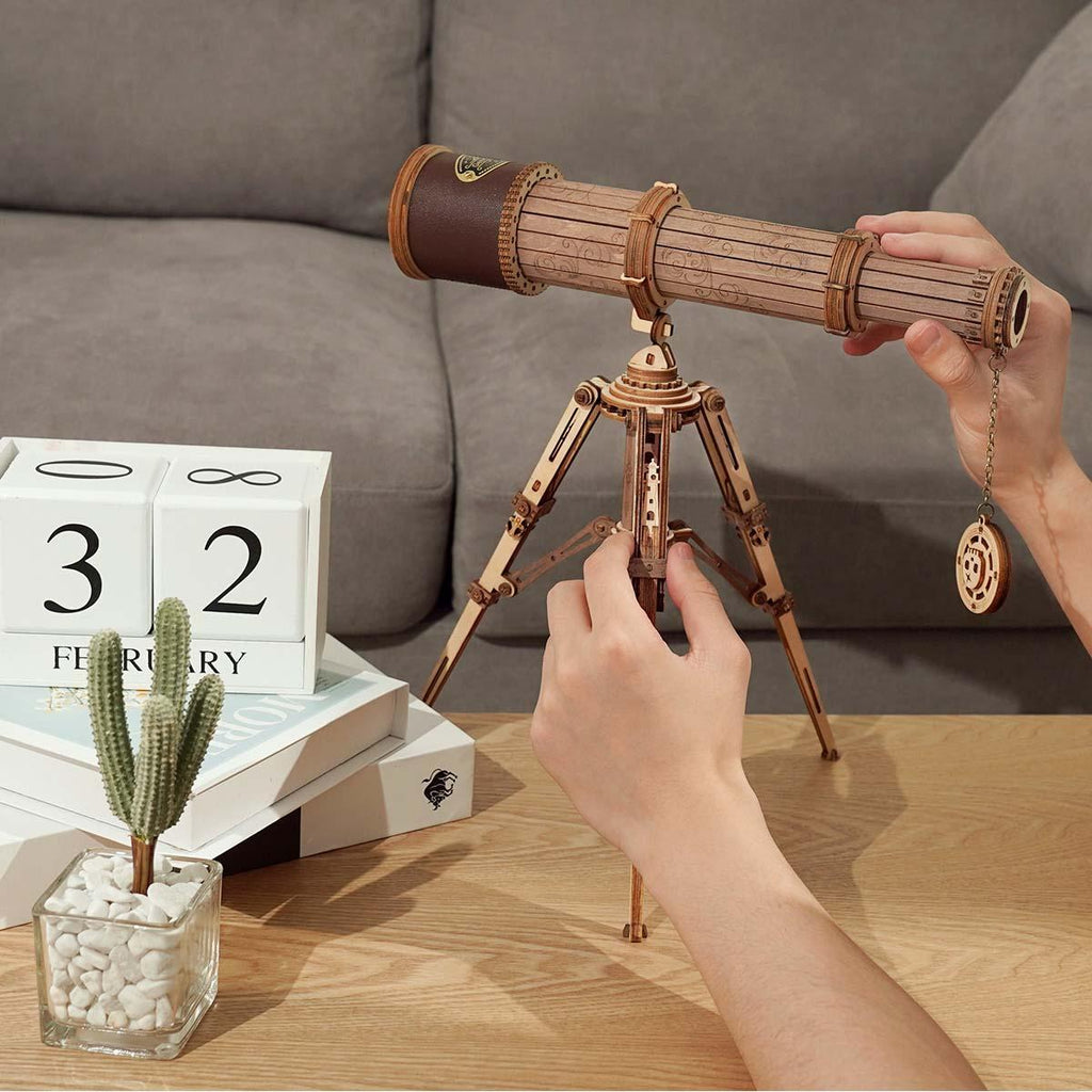 Stargazer's Vintage Monocular Telescope